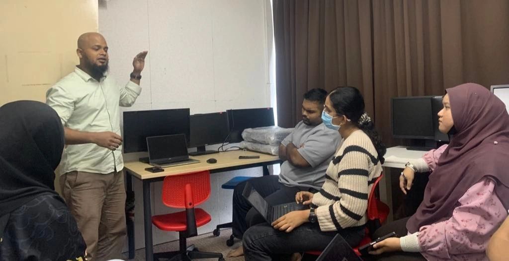 A presentation to the team at KidoCode