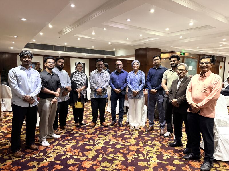 Group photo at the meetup with UCSI leadership in Bangladesh