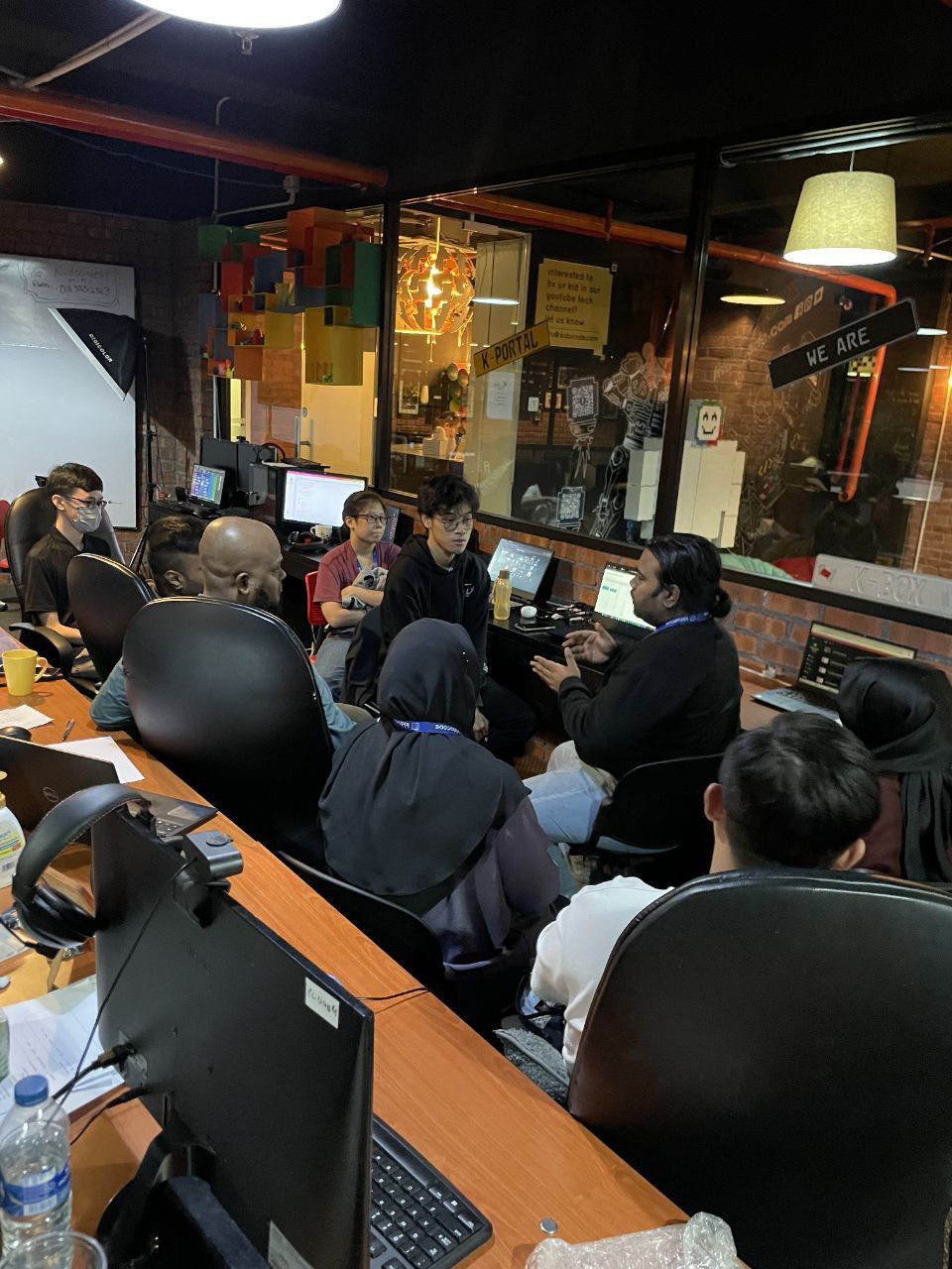 The presentation room at KidoCode